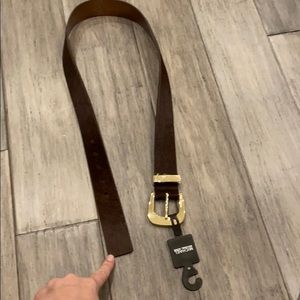NWT Michael Kors Genuine Leather Belt- fur M